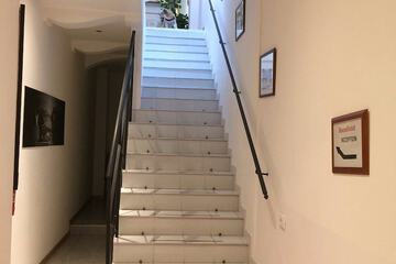Handrails in stairways