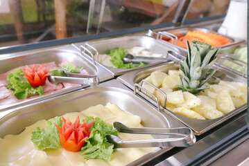 Breakfast buffet