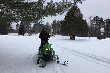 Snowmobiling