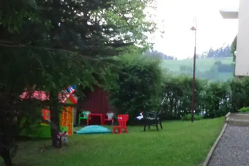 outside