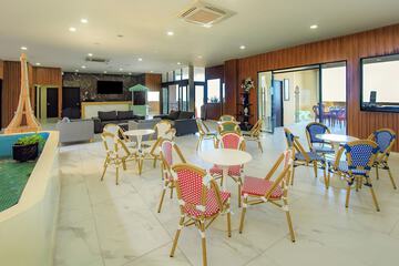 Lobby sitting area