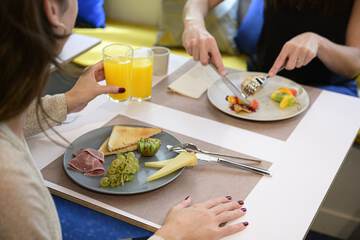 Breakfast buffet
