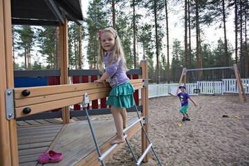 Children's play area - outdoor