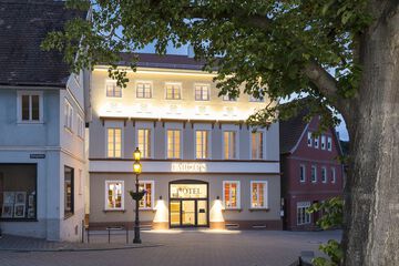 Front of property - evening/night