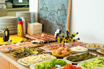 Breakfast area