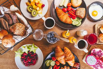 Breakfast buffet