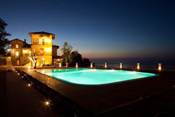 Hotel Front - Evening or Night