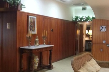 Interior entrance