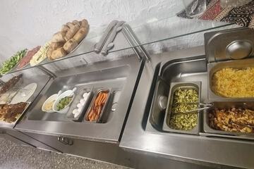Breakfast buffet