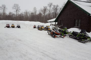 Snowmobiling