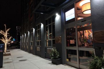 Front of property - evening/night