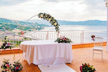 Indoor wedding