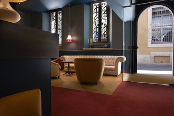 Interior entrance