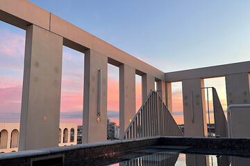 Rooftop pool