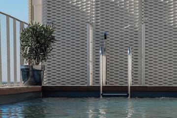Rooftop pool