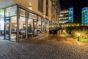 Front of property - evening/night