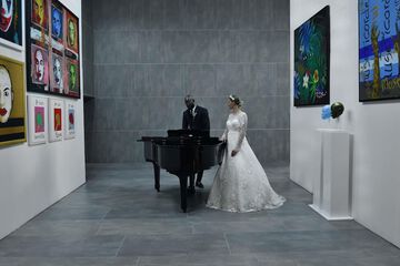 Indoor wedding