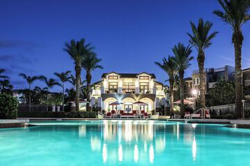 Front of property - evening/night