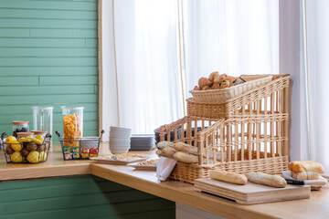Breakfast area