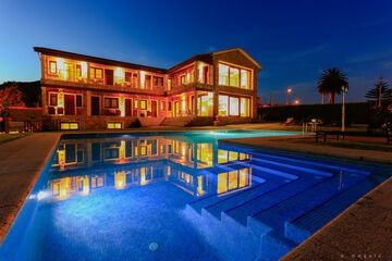 Front of property - evening/night