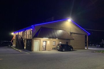 Front of property - evening/night