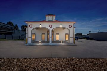 Front of property - evening/night