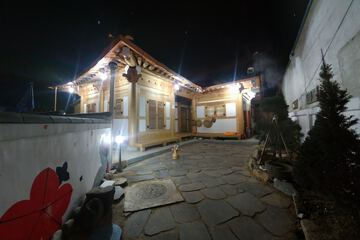 Front of property - evening/night