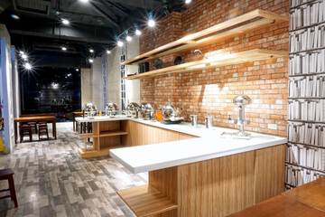 Breakfast area