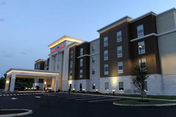 Front of property - evening/night