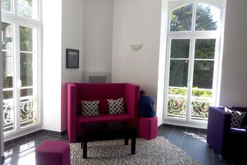 Lobby sitting area