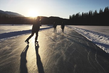 Ice skating
