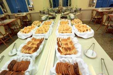 Breakfast buffet