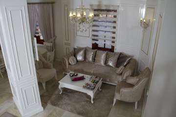 Lobby sitting area