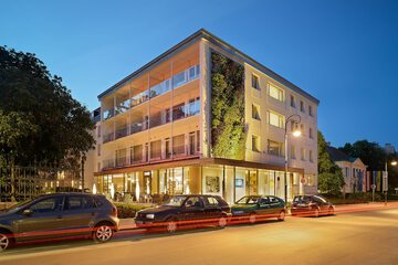 Front of property - evening/night