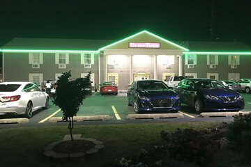 Front of property - evening/night