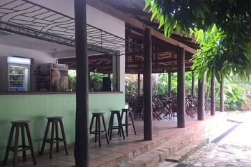 Poolside bar