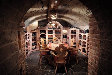 Couples dining