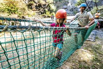 Outdoor rock climbing