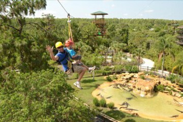 Ziplining