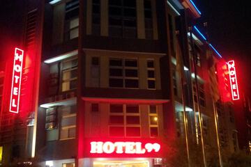 Front of property - evening/night