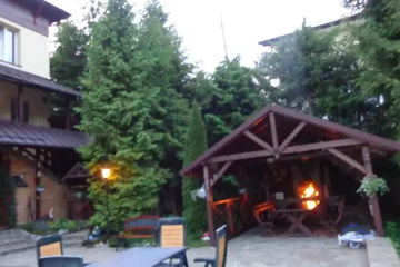 outside