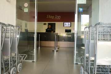Interior entrance
