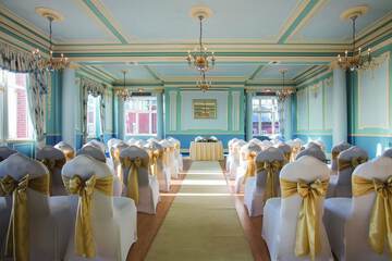 Indoor wedding