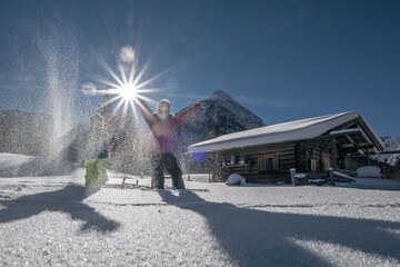 Snowshoeing