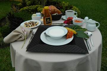 Breakfast area