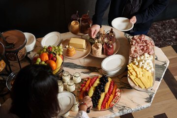 Breakfast area