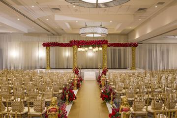 Indoor wedding