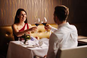 Couples dining