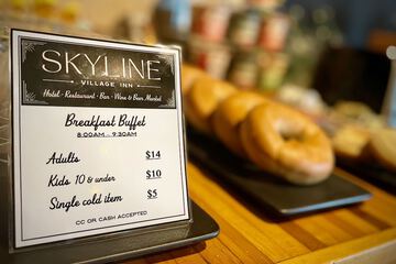 Breakfast buffet