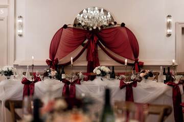 Indoor wedding